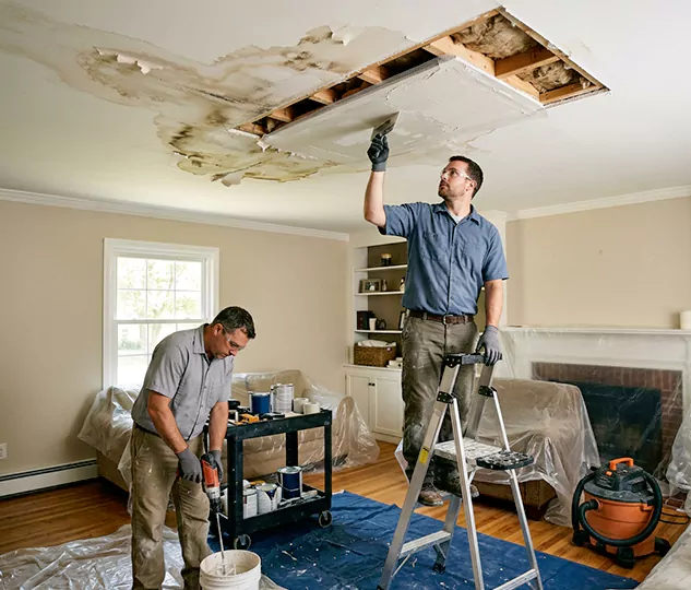 Trusted Magna Ceiling Water Damage Repair Contractor