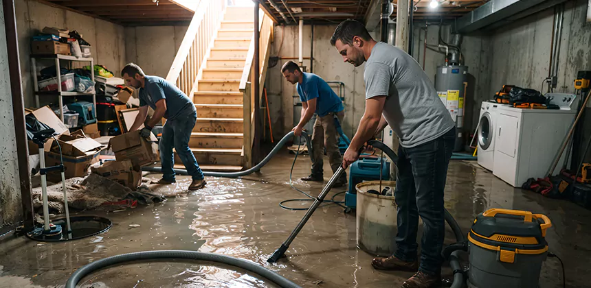 Emergency Basement Flooding Clean Up Service in Magna