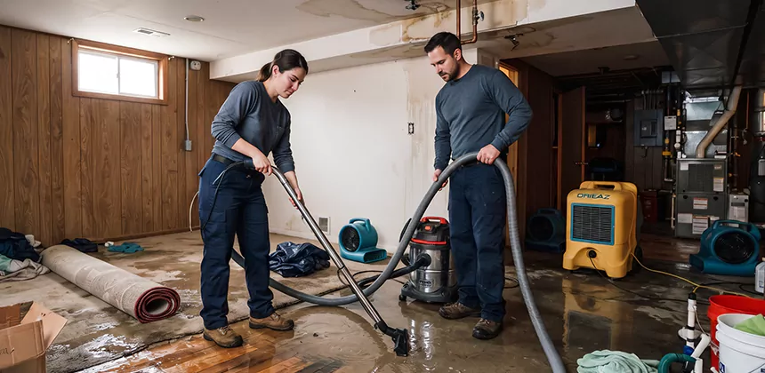 Frozen Pipe Burst Cleanup in Magna
