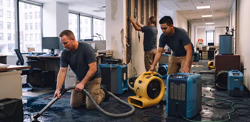 Emergency Commercial Water Damage Repair in Magna