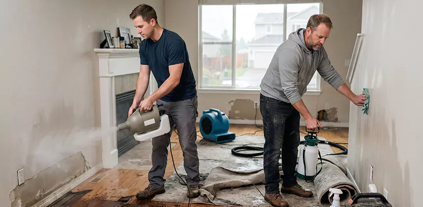 Post-Flood Sanitizing and Deodorizing in Magna
