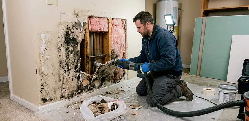 Black Mold Drywall Repair in Magna
