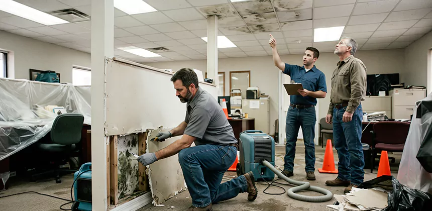 Commercial Mold Damage in Magna
