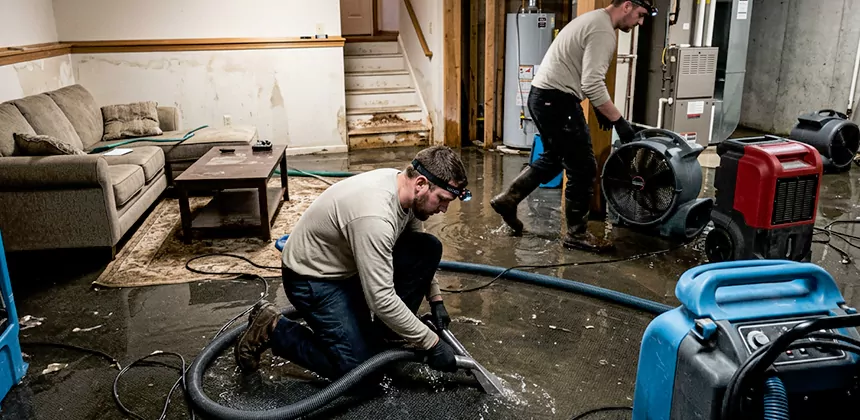 Emergency Water Remediation in Magna